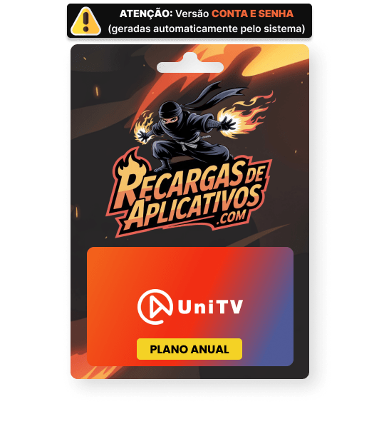 UniTV [Conta e Senha] (365D)